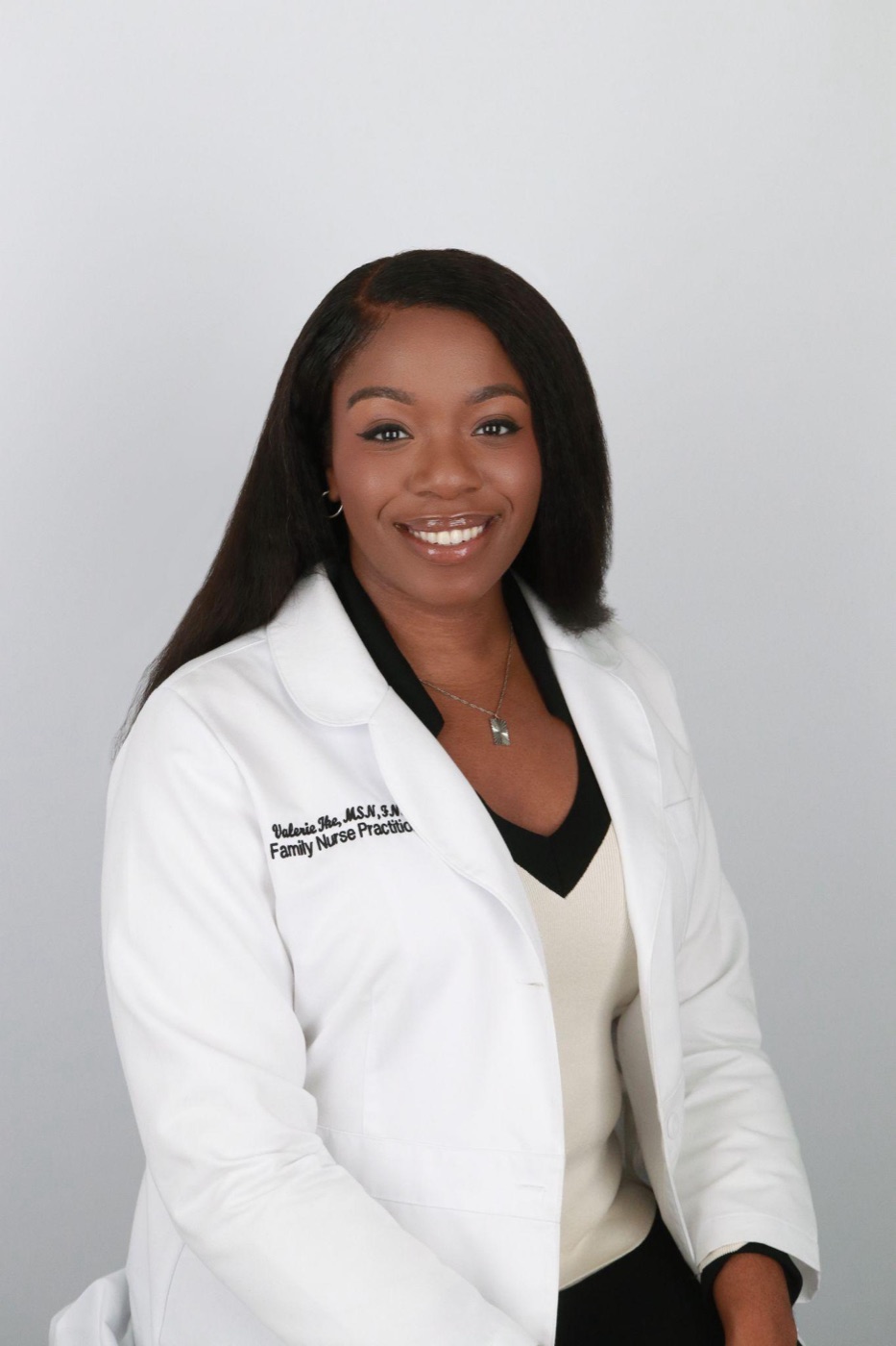 Someone relaxed and comfortable during a self-paced professional headshot session